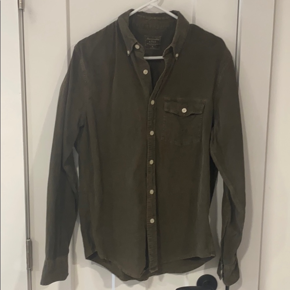 Men’s Abercrombie corduroy shirt